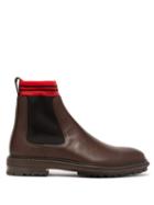 Matchesfashion.com Lanvin - Leather Chelsea Boots - Mens - Brown Multi