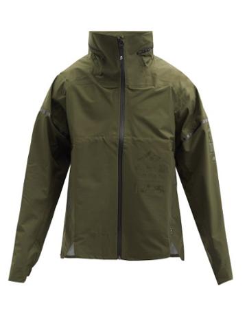 Matchesfashion.com Adidas X Parley - Myshelter Recycled-fibre Rain Jacket - Mens - Green