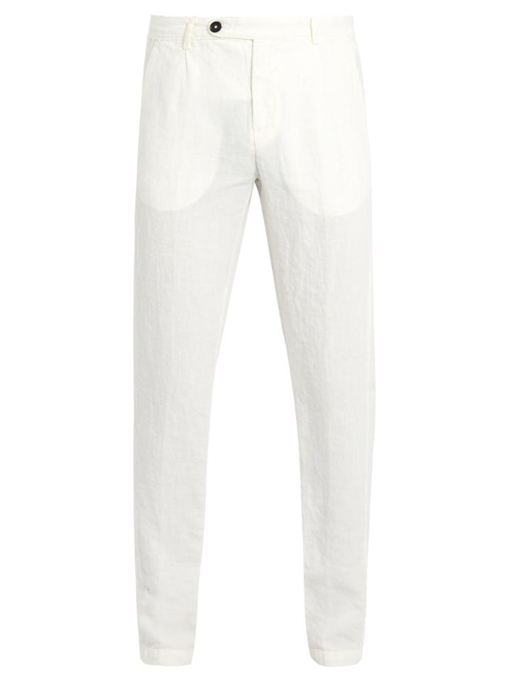 Massimo Alba Straight-leg Linen Trousers