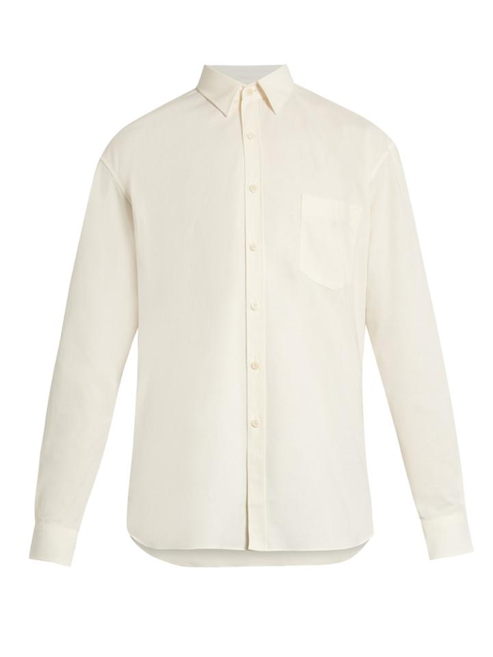 De Bonne Facture Patch-pocket Cotton Shirt