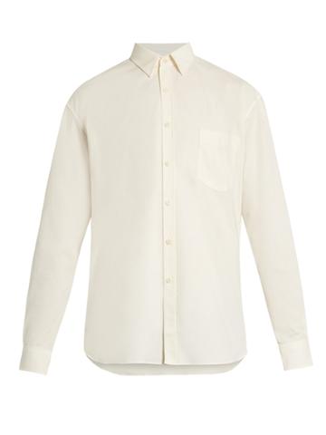 De Bonne Facture Patch-pocket Cotton Shirt
