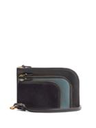 Chloé Multi-pouch Leather Wristlet Purse