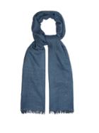 Matchesfashion.com Begg & Co. - Staffa Fine Scarf - Mens - Blue