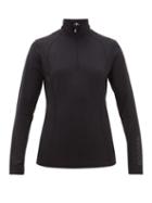 Matchesfashion.com Bogner - Madita Jersey Half Zip Top - Womens - Black