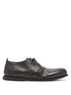 Matchesfashion.com Marsll - Carrottola Grained Leather Derby Shoes - Mens - Black