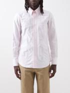 Thom Browne - Lobster-embroidered Cotton-poplin Shirt - Mens - Light Pink