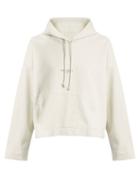 Matchesfashion.com Acne Studios - Hooded Logo Print Cotton Jersey Sweater - Womens - White