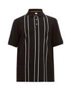 Matchesfashion.com Paul Smith - Double-stripe Cotton-piqu Polo Shirt - Mens - Black
