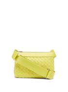 Bottega Veneta - Hydrology Intrecciato-leather Cross-body Bag - Mens - Green