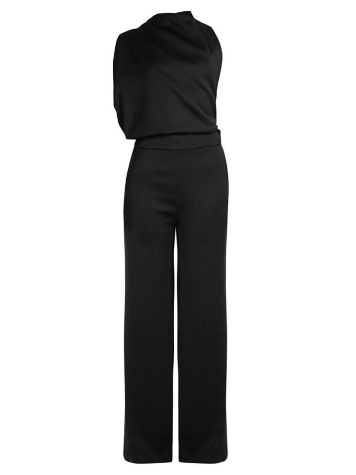 Osman Lorelei One-shoulder Open-back Jumpsuit