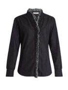 Isabel Marant Étoile Wendy Ruffle-trimmed Chambray Shirt