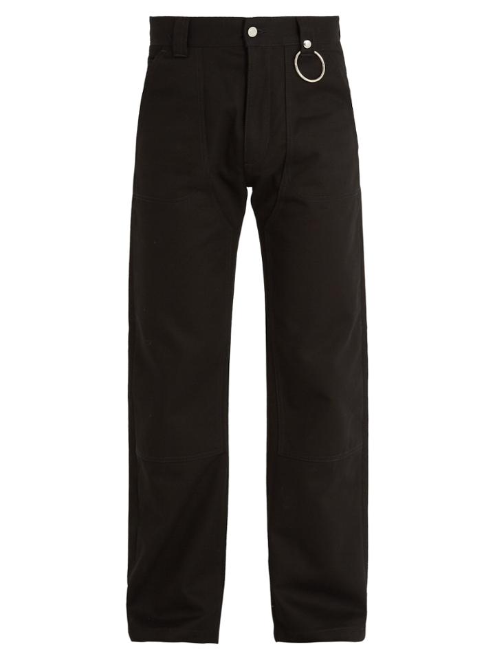 Givenchy Straight-leg Cotton-drill Trousers