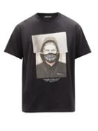 Matchesfashion.com Neil Barrett - Sculpted Warriors Series Cotton-jersey T-shirt - Mens - Black