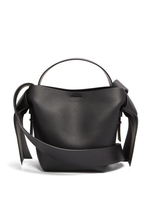 Matchesfashion.com Acne Studios - Musubi Mini Leather Tote Bag - Womens - Black