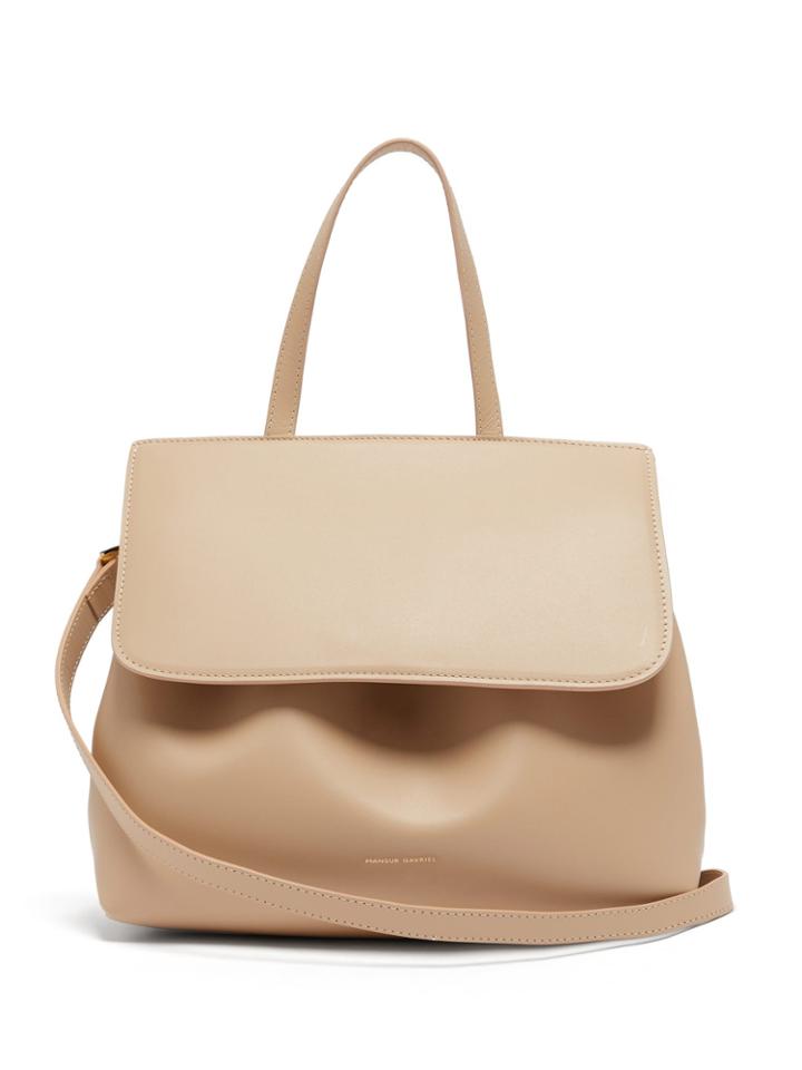 Mansur Gavriel Mini Lady Leather Cross-body Bag
