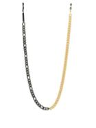 Matchesfashion.com Frame Chain - Mix It Up Gold-plated Glasses Chain - Womens - Black Gold