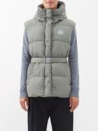 Canada Goose - Rayla Quilted Down Hooded Gilet - Womens - Khaki