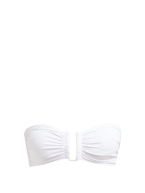 Matchesfashion.com Eres - Show Obscura Bandeau Bikini Set - Womens - White