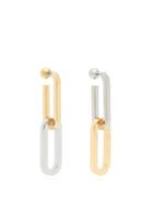 Matchesfashion.com Burberry - Chain Metal Drop Earrings - Womens - Gold