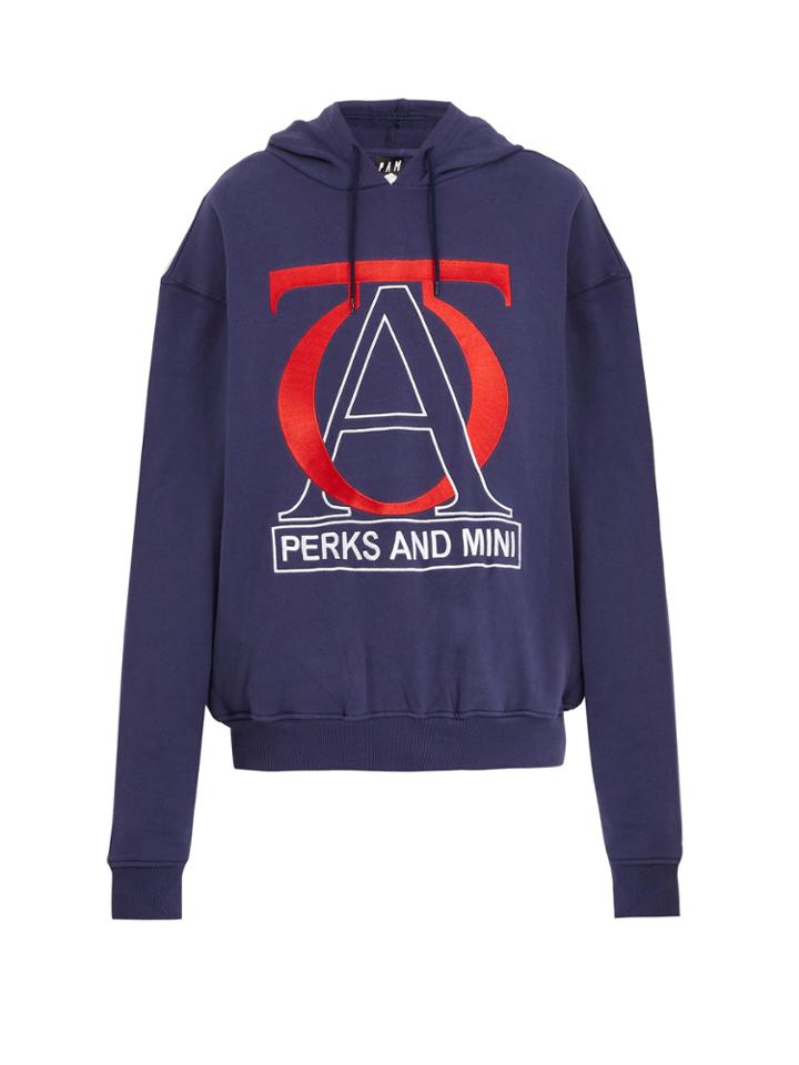 P.a.m Jog Your Mind Cotton Hooded Sweatshirt