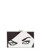 Charlotte Olympia Papercut Pandora Perspex Clutch