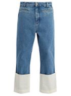 Loewe Fisherman Turn-up Straight-leg Jeans