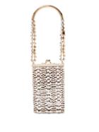 Matchesfashion.com Rosantica By Michela Panero - Flo Crystal Embellished Bag - Womens - Gold Multi