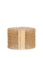 Matchesfashion.com Completedworks - Streams Of Opposing Bureaucrats Gold-plated Cuff - Womens - Yellow Gold