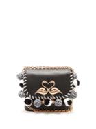 Sophia Webster Claudie Embellished Small Leather Cross-body Bag
