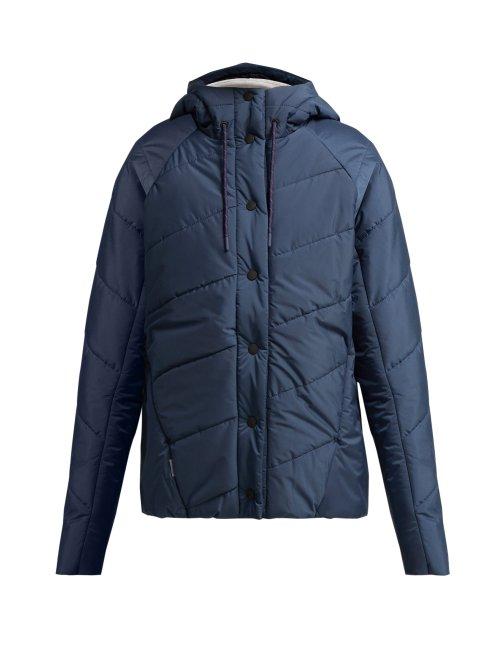 Matchesfashion.com Lndr - Toast Technical Hooded Padded Jacket - Womens - Blue