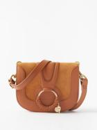 See By Chlo - Hana Small Suede And Leather Cross-body Bag - Womens - Tan