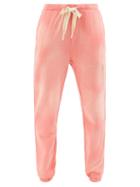 The Upside - Moonstone Lennox Cotton-jersey Track Pants - Womens - Pink