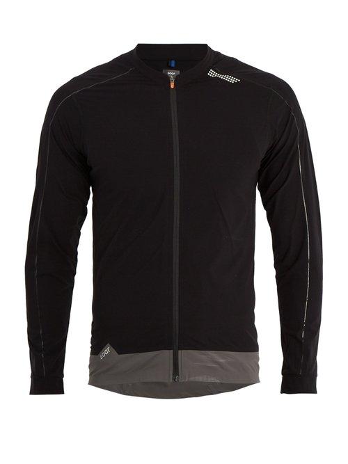 Matchesfashion.com Soar - Tempo Zip Through Performance Top - Mens - Black Multi