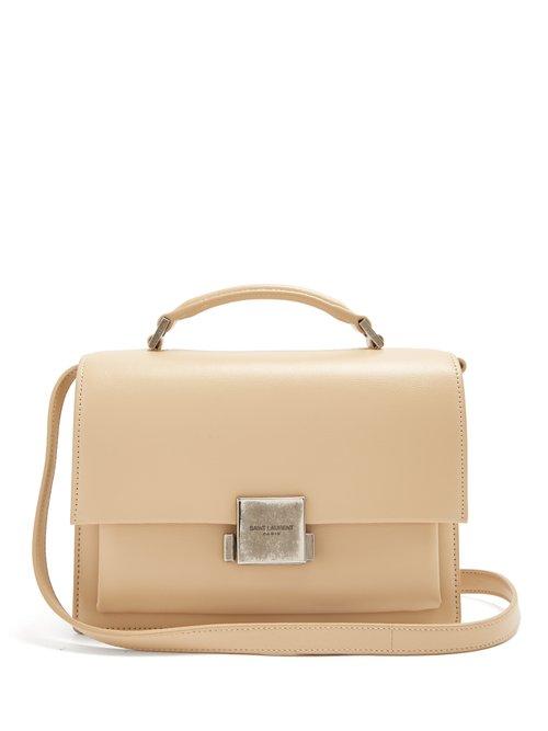 Matchesfashion.com Saint Laurent - Bellechasse Medium Leather Bag - Womens - Nude