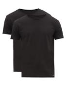Matchesfashion.com Paul Smith - Pack Of Two Cotton Jersey Pyjama Tops - Mens - Black