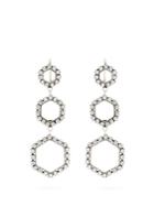 Isabel Marant Crystal-embellished Hexagon-drop Earrings