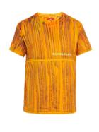 Matchesfashion.com Eckhaus Latta - Lapped Hand Dyed Cotton T Shirt - Mens - Orange