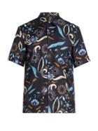 Fendi Garden-print Silk-twill Shirt