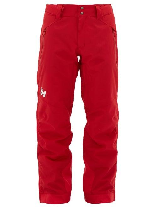 Matchesfashion.com Helly Hansen - Falcon Technical Shell Zip Trousers - Mens - Red
