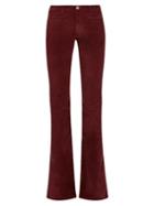 M.i.h Jeans Marrakesh High-rise Kick-flare Velvet Trousers