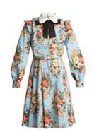 Gucci Josephine-print Cotton-blend Dress