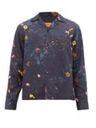 Matchesfashion.com Saturdays Nyc - Marco Digital Floral Print Lyocell Shirt - Mens - Multi