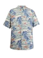 Faherty Short-sleeve Hawaiian-print Shirt