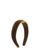 Matchesfashion.com Sophie Buhai - Classic Velvet Headband - Womens - Green