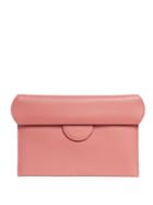Roksanda Fold-over Leather Clutch