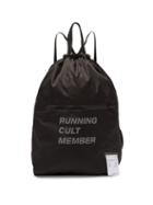 Matchesfashion.com Satisfy - The Gym Bag Printed Backpack - Mens - Black
