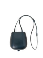 Matchesfashion.com Lemaire - Tacco Moulded-leather Bag - Womens - Dark Blue