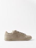 Polo Ralph Lauren - Logo-debossed Suede Trainers - Mens - Beige