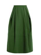 Jil Sander Biglia Crepe Midi Skirt