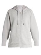 Adidas By Stella Mccartney Essentials Hooded Cotton Performance Sweatshirt